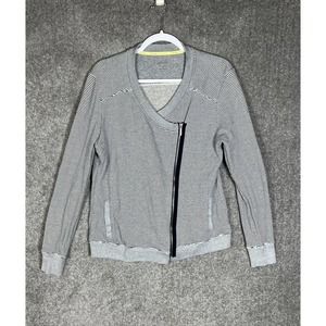 Calvin Klein Performance Quick Dry Asymmetrical Zip Sweater‎ Jacket Womens XL